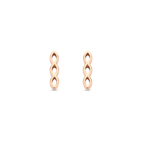 Boucles d'oreilles One More  Ischia Basics Or Rose