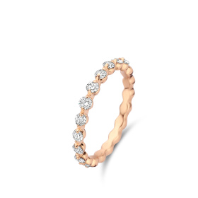 Bague One More  Ischia Basics Diamants Or Rose