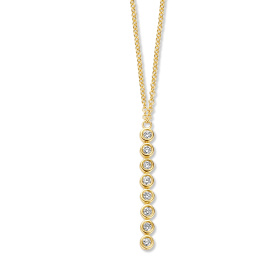 Collier One More  Ischia Basics Diamants Or Jaune