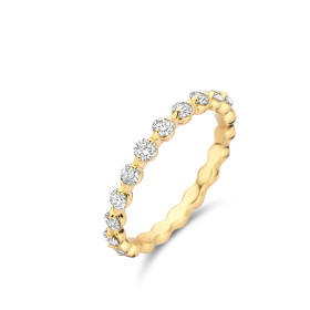 Bague One More  Ischia Basics Diamants Or Jaune