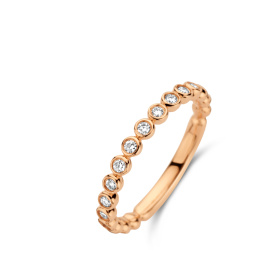 Bague One More  Ischia Basics Diamants Or Rose