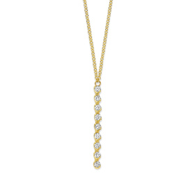 Collier One More  Ischia Basics Diamants Or Jaune