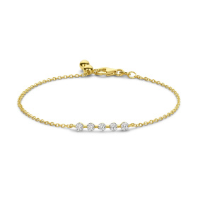 Bracelet One More  Ischia Basics Diamants Or Jaune