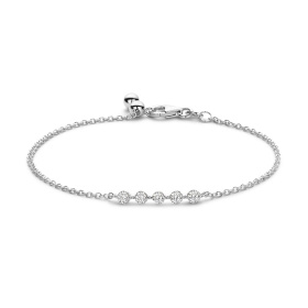 Bracelet One More  Ischia Basics Diamants Or Blanc