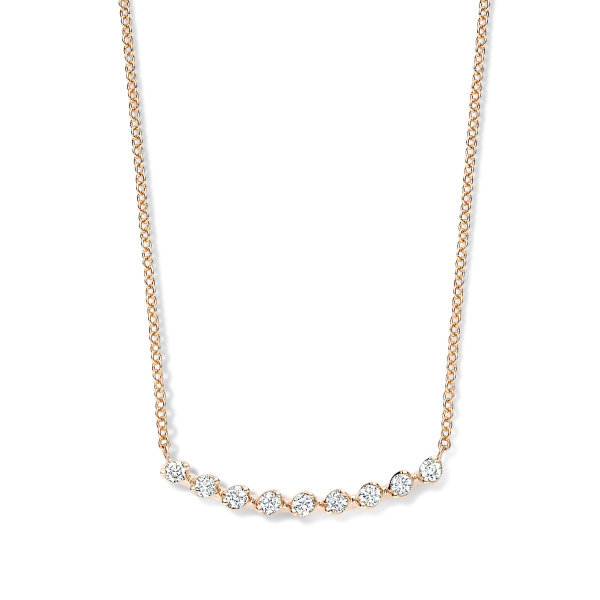 Collier One More  Ischia Basics Diamants Or Rose
