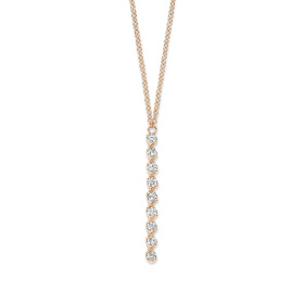 Collier One More  Ischia Basics Diamants Or Rose