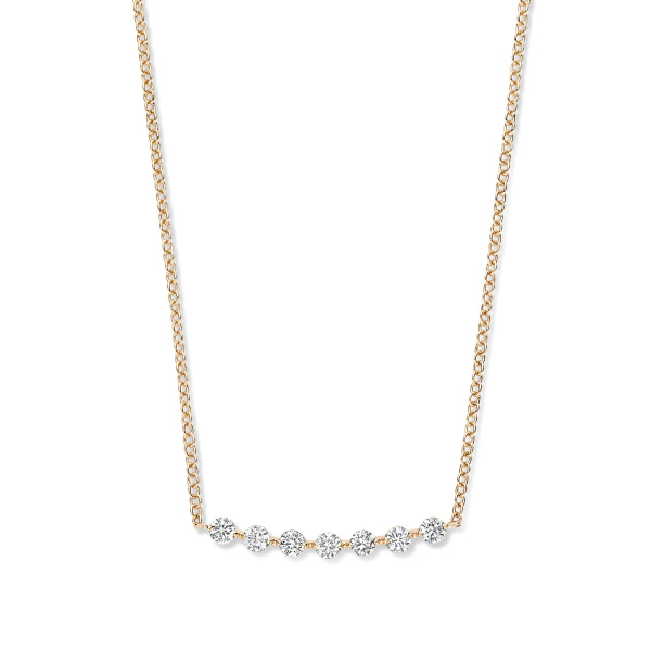 Collier One More  Ischia Basics Diamants Or Rose