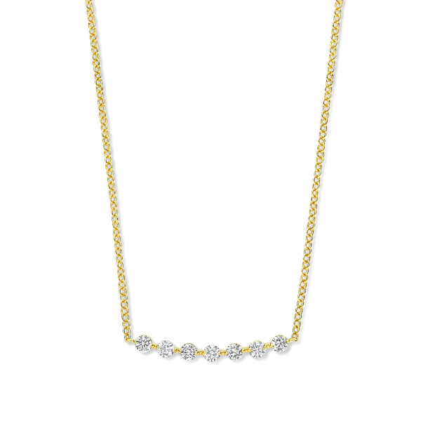 Collier One More  Ischia Basics Diamants Or Jaune