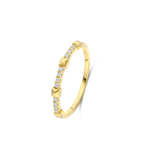 Bague One More  Ischia Basics Diamants Or Jaune
