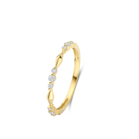 Bague One More  Ischia Basics Diamants Or Jaune