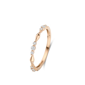 Bague One More  Ischia Basics Diamants Or Rose