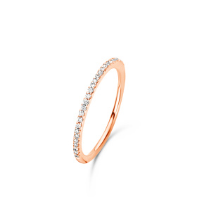 Bague One More  Ischia Basics Diamants Or Rose