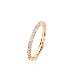Bague One More  Ischia Basics Diamants Or Rose