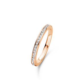 Bague One More  Ischia Basics Diamants Or Rose