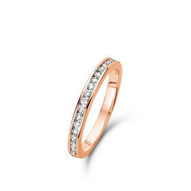 Bague One More  Ischia Basics Diamants Or Rose
