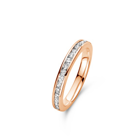 Bague One More  Ischia Basics Diamants Or Rose