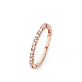Bague One More  Ischia Basics Diamants Or Rose