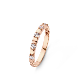 Bague One More  Ischia Basics Diamants Or Rose