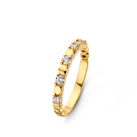 Bague One More  Ischia Basics Diamants Or Jaune