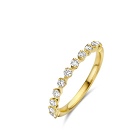 Bague One More  Ischia Basics Diamants Or Jaune
