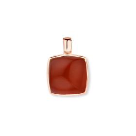 Pendentif One More Pendentif Pantelleria agate rouge Or Rose