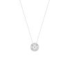 Collier La Brune & La Blonde Pleine Lune Or Blanc Diamant 0.15ct