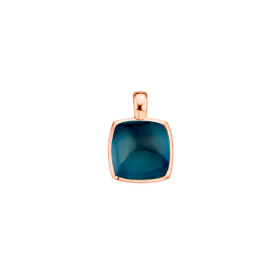 Pendentif One More Pendentif Pantelleria topaze London Blue nacre Or Rose