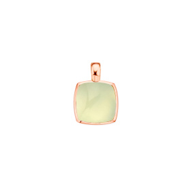 Pendentif One More Pendentif Pantelleria préhnite nacre Or Rose