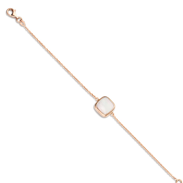 Bracelet One More  Pantelleria nacre Or Rose