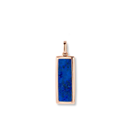 Pendentif One More Pendentif Pantelleria lapis lazuli Or Rose