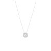 Collier La Brune & La Blonde Mini Lune Or Blanc Diamant 0.07ct