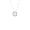 Collier La Brune & La Blonde Mini Lune Or Blanc Diamant 0.07ct