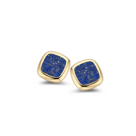Boucles d'oreilles One More  Pantelleria lapis lazuli Or Jaune