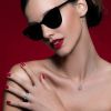 Collier La Brune & La Blonde Mini Soleil Or Blanc Diamant 0.07ct