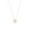 Collier La Brune & La Blonde 360° Trio Diamants 0.40 carat or jaune