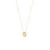 Collier La Brune & La Blonde 360° Trio Diamants 0.40 carat or jaune