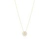 Collier La Brune & La Blonde 360° Trio Diamants 0.40 carat or jaune