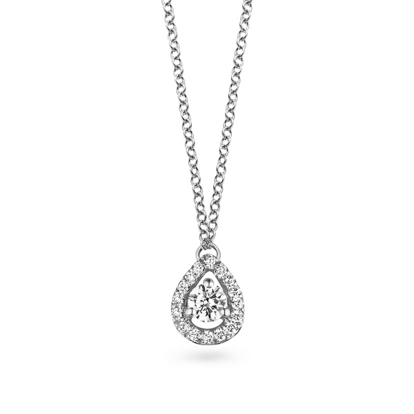 Collier One More  Salina Diamants Or Blanc