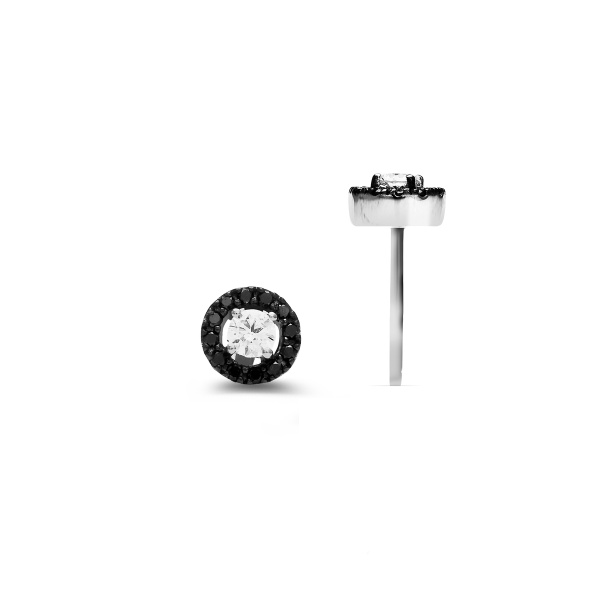 Boucles d'oreilles One More  Salina Diamants Or Blanc
