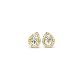 Boucles d'oreilles One More  Salina Diamants Or Jaune