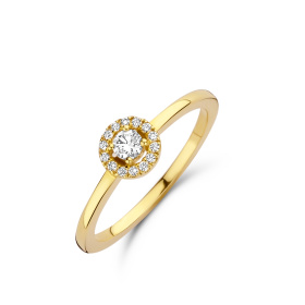 Bague One More  solitaire Salina diamant Or Jaune