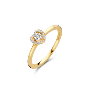 Bague One More  solitaire Salina diamant Or Jaune
