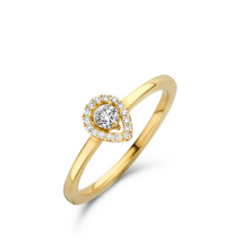 Bague One More  solitaire Salina diamant Or Jaune