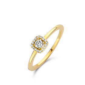 Bague One More  solitaire Salina diamant Or Jaune