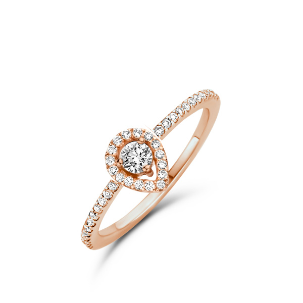 Bague One More  Salina Diamants Or Rose