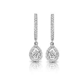 Boucles d'oreilles One More  Salina Diamants Or Blanc