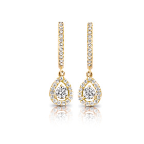 Boucles d'oreilles One More  Salina Diamants Or Jaune
