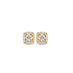 Boucles d'oreilles One More  Salina Diamants Or Jaune