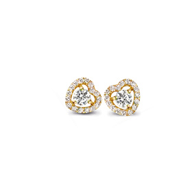 Boucles d'oreilles One More  Salina Diamants Or Jaune
