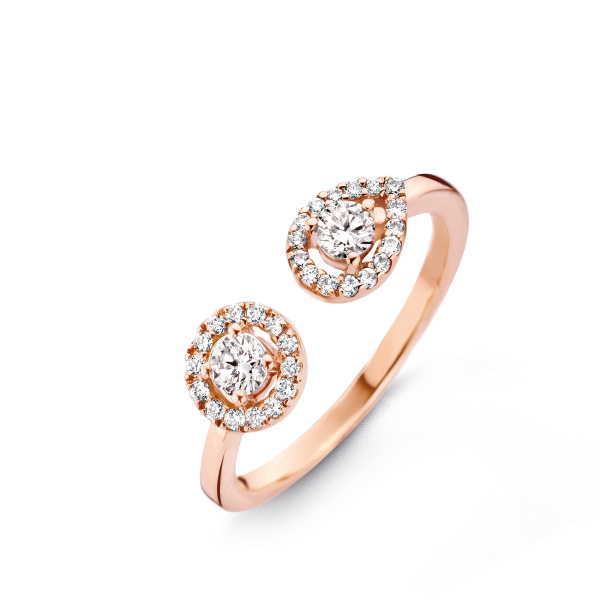Bague One More  Salina Diamants Or Rose